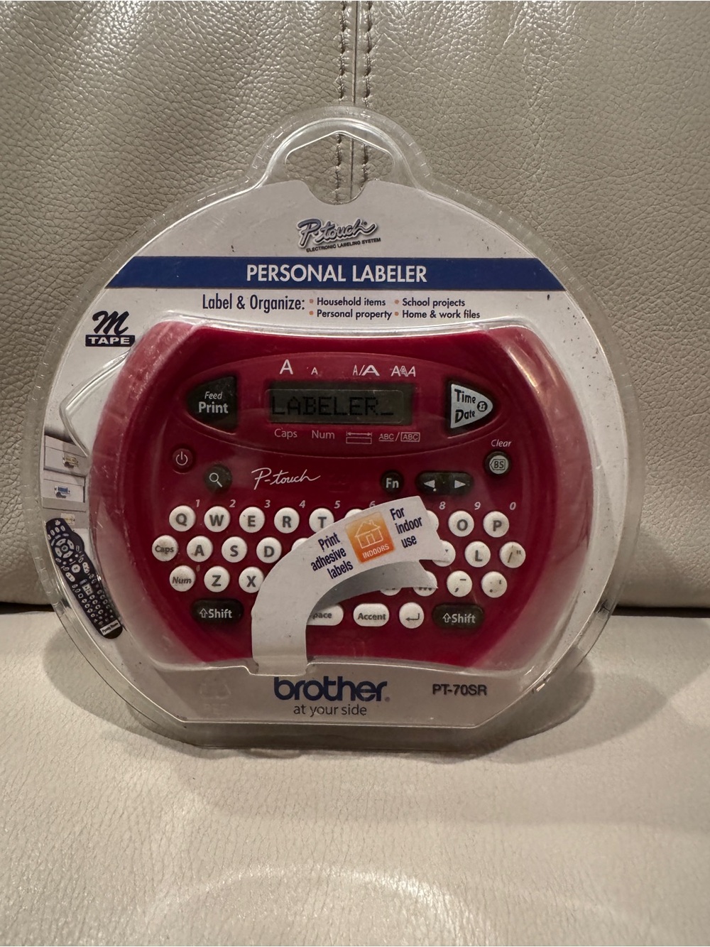 Brother Personal Labeler PT- 70SR Original Packaging